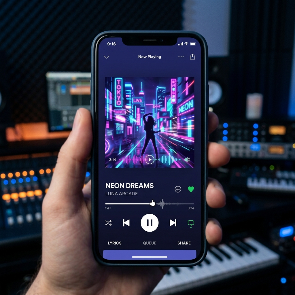 ¿Cómo subir un Canvas a Spotify?